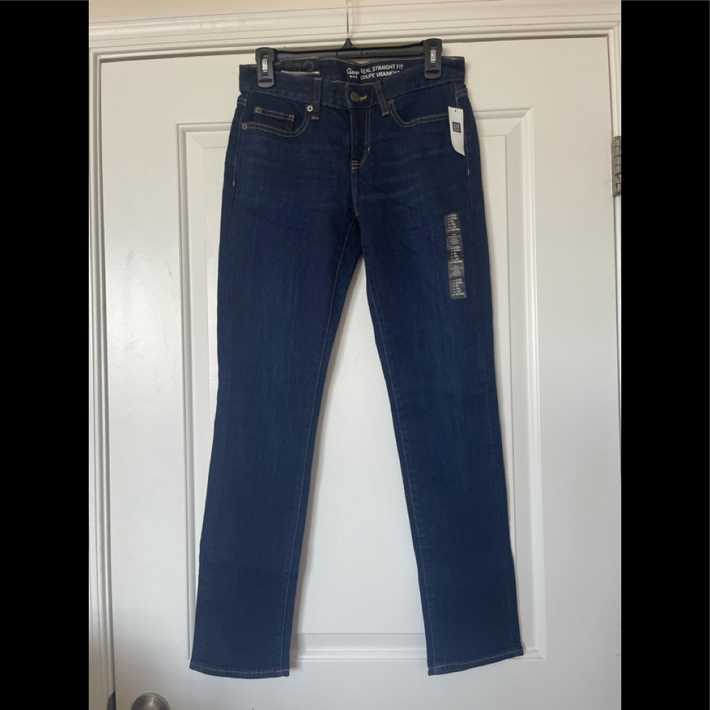 GAP real straight fit jeans